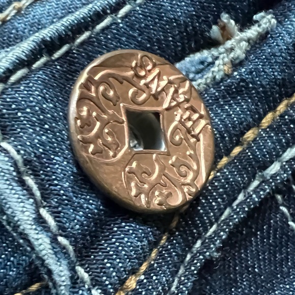 BAMBINI girls jeans sz 14 , lightly distressed - Picture 5 of 11